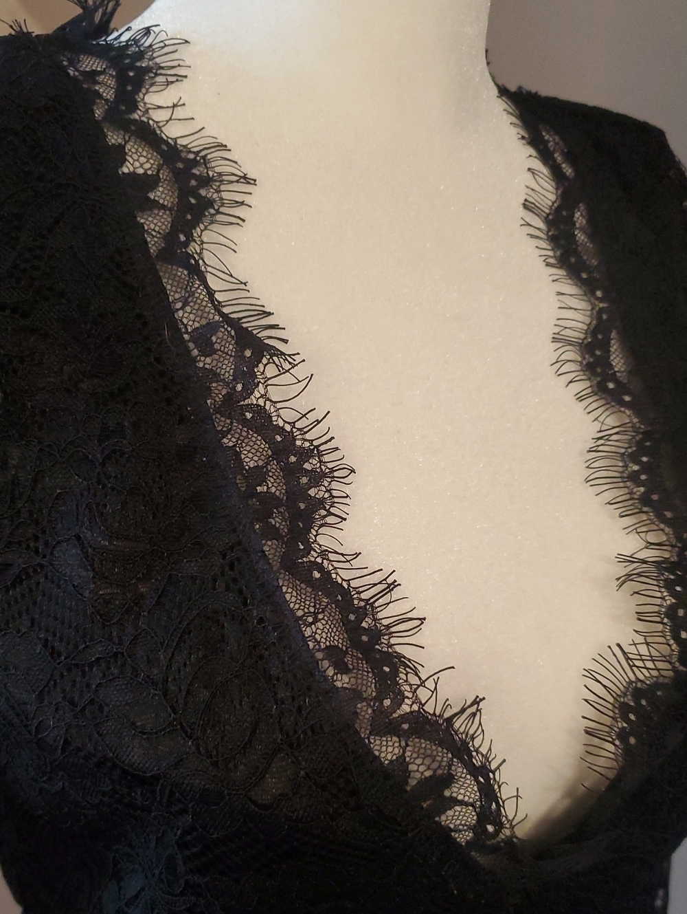 Oblong Box Winchester Victorian Lace Top - Picture 10 of 11